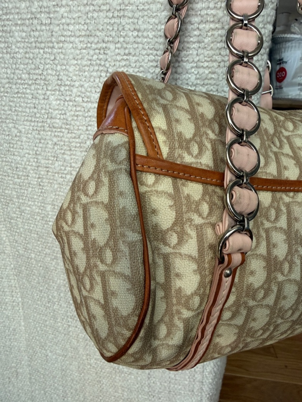 Vintage Dior Romantique Pink Heart Shoulder Bag - Picture 8 of 12